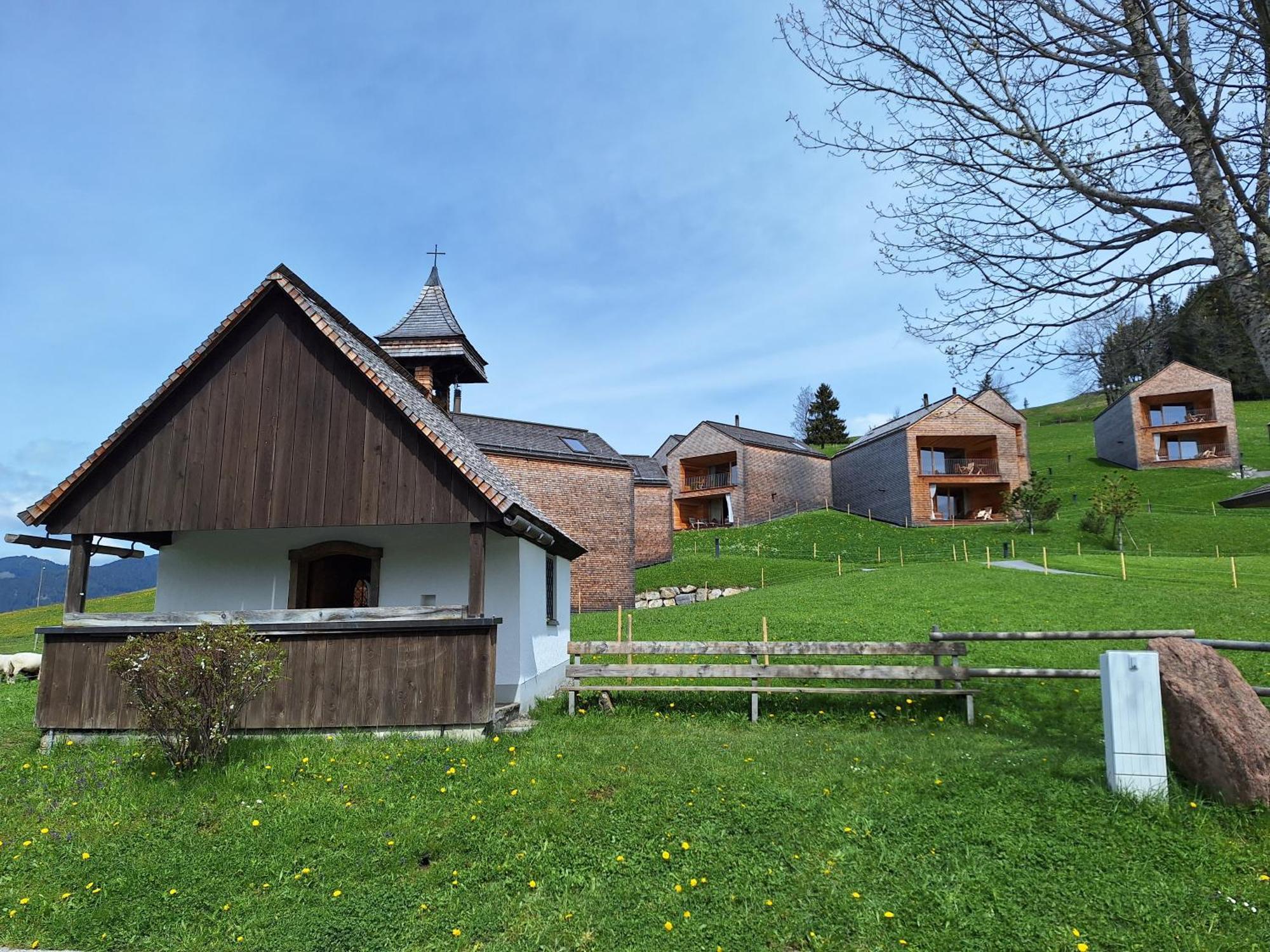 Wohnung Rheintal Im Alpenvorland Batschuns 外观 照片